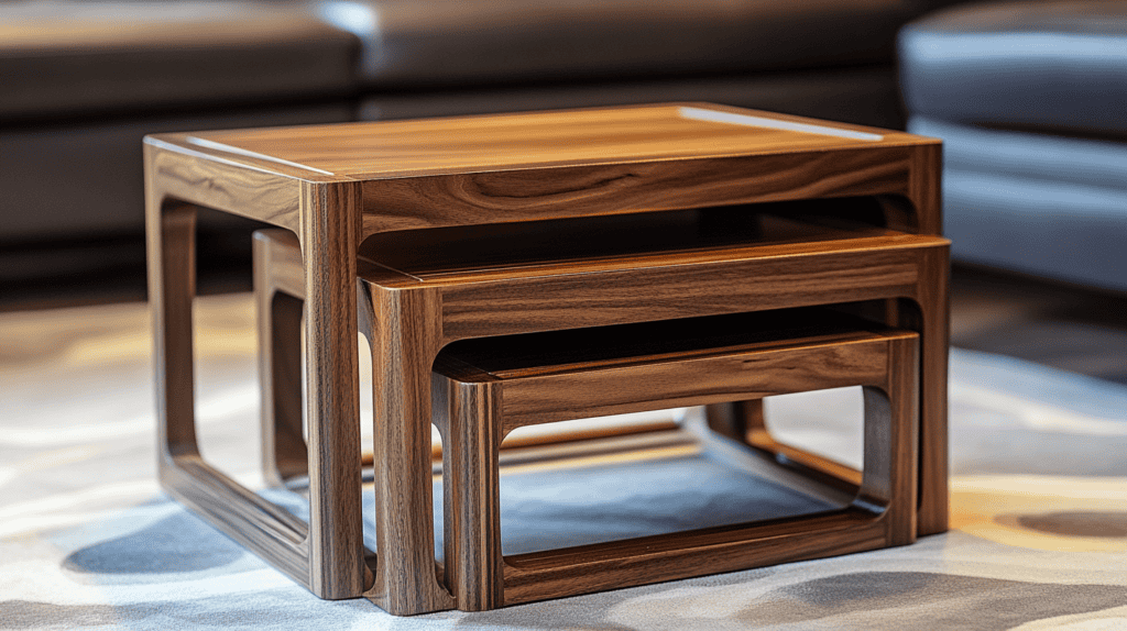 沙發邊桌、nesting tables(巢式桌)